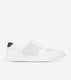 Optic White Perforated-Peacock